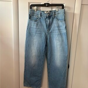 Madewell NWT Slim Wide Leg Crop 29